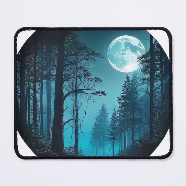 Item preview, Empty Background Moonlit Sticker (872) designed and sold by WASjourney.