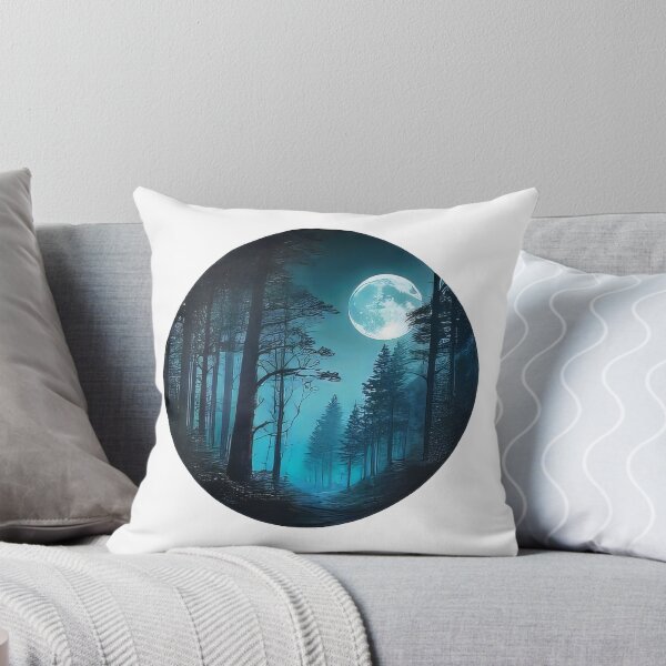 Item preview, Empty Background Moonlit Sticker (872) designed and sold by WASjourney.