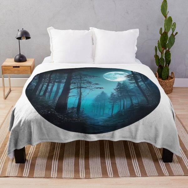 Item preview, Empty Background Moonlit Sticker (872) designed and sold by WASjourney.