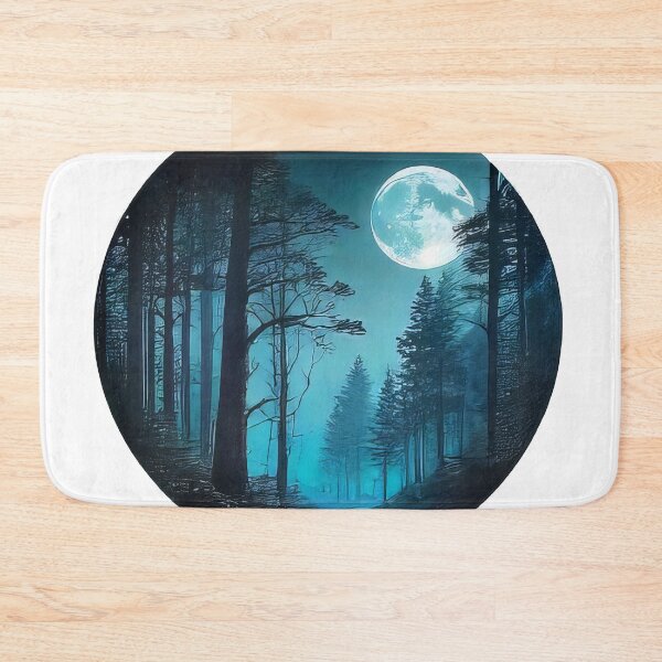 Item preview, Empty Background Moonlit Sticker (872) designed and sold by WASjourney.