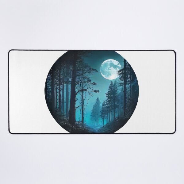 Item preview, Empty Background Moonlit Sticker (872) designed and sold by WASjourney.