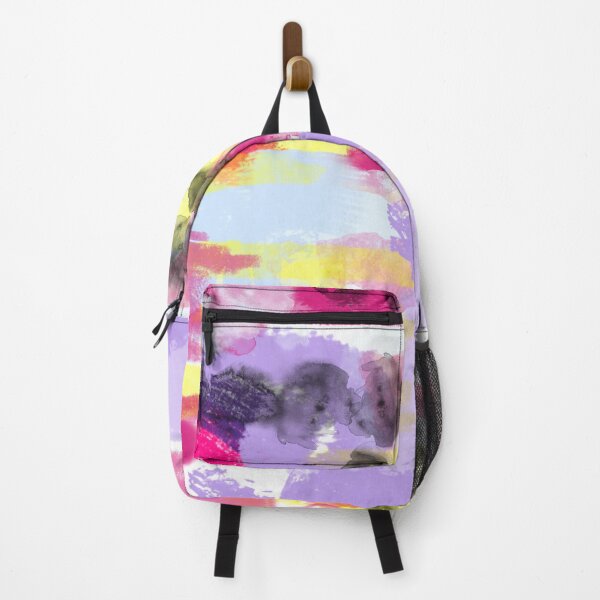 Item preview, Pink and Purple Abstract Painting with Yellow designed and sold by Jessielee72.