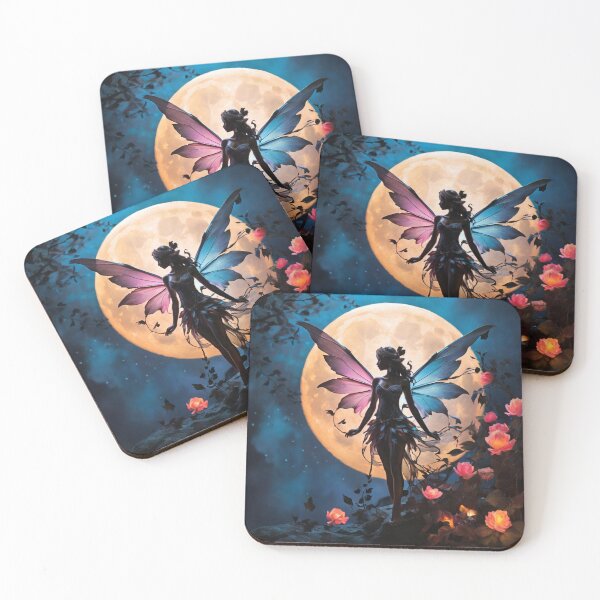 Item preview, Lunar Luminance | Enchanting Fairy Silhouette designed and sold by MysticFable.