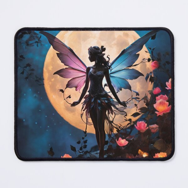 Item preview, Lunar Luminance | Enchanting Fairy Silhouette designed and sold by MysticFable.