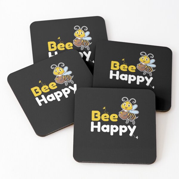 Artikelvorschau, Motivierendes Zitat von Bee Happy Meme entworfen und verkauft von ArabCorner.