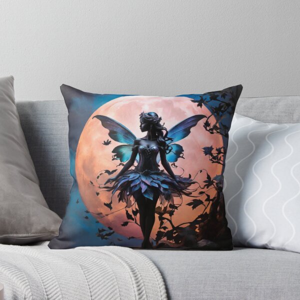 Item preview, Moonlit Reverie | Enchanting Fairy Silhouette designed and sold by MysticFable.