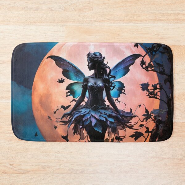 Item preview, Moonlit Reverie | Enchanting Fairy Silhouette designed and sold by MysticFable.