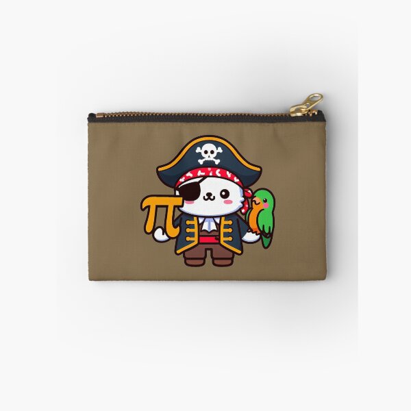 Item preview, Pi-rate With A Parrot And Pi Symbol Kawaii designed and sold by Lelijo.