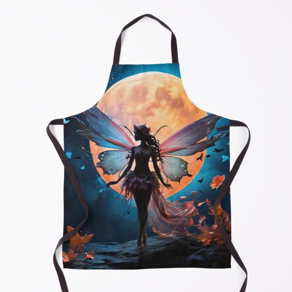 Item preview, Moonlit Enchantment | Fairy Silhouette in Vivid Hues designed and sold by MysticFable.