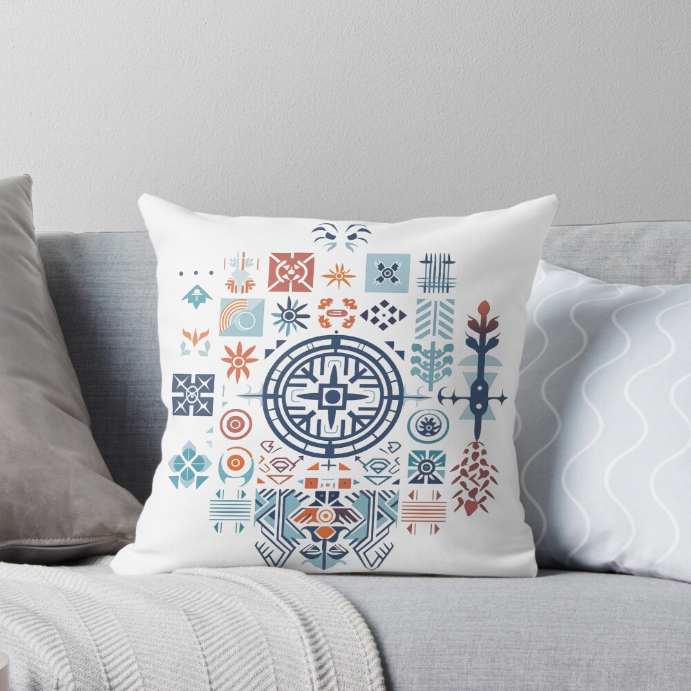 Item preview, Throw Pillow designed and sold by EtnoBlend.