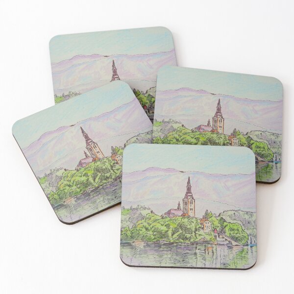 Item preview, Lake Bled  designed and sold by WillArthur.