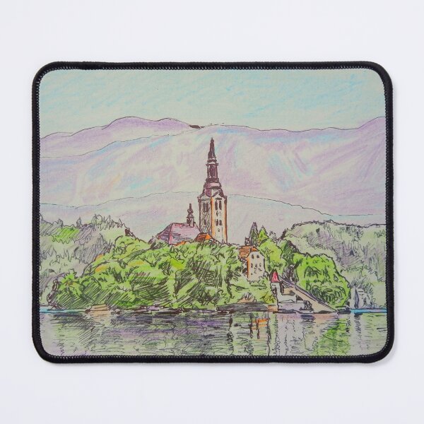 Item preview, Lake Bled  designed and sold by WillArthur.