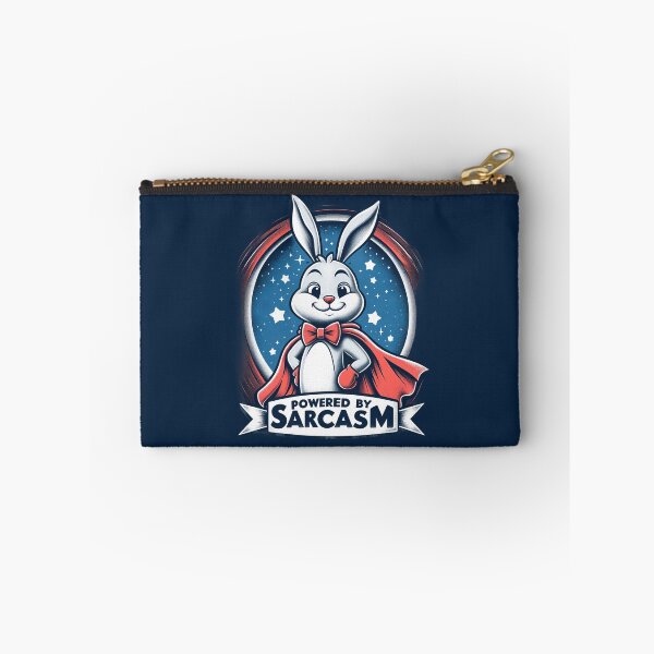 Item preview, Sarcastic Hero Bunny - Witty Rabbit Illustration designed and sold by RuyaFab.
