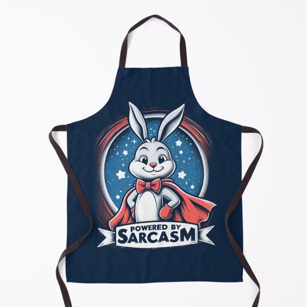 Item preview, Sarcastic Hero Bunny - Witty Rabbit Illustration designed and sold by RuyaFab.