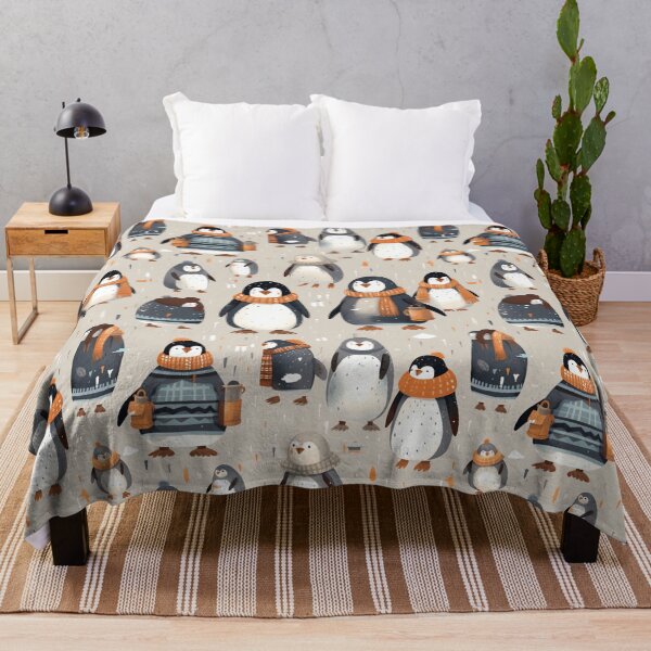 Item preview, A lot of cute penguins. designed and sold by WarmHeartedArt.