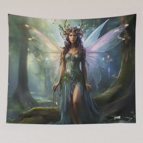 Item preview, Grove Guardian | Fairy Protector of the Forest designed and sold by MysticFable.
