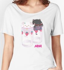 Nana & Hachi - Strawberry glasses Women's Relaxed Fit T-Shirt