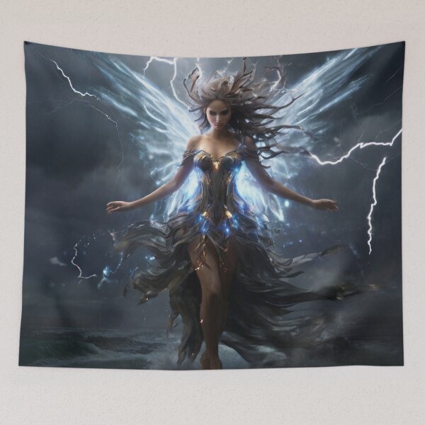 Item preview, Stormbringer | Elemental Fairy of Thunder designed and sold by MysticFable.