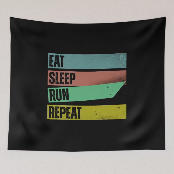 Item preview, Eat Sleep Run Repeat designed and sold by HorizonDesignz.