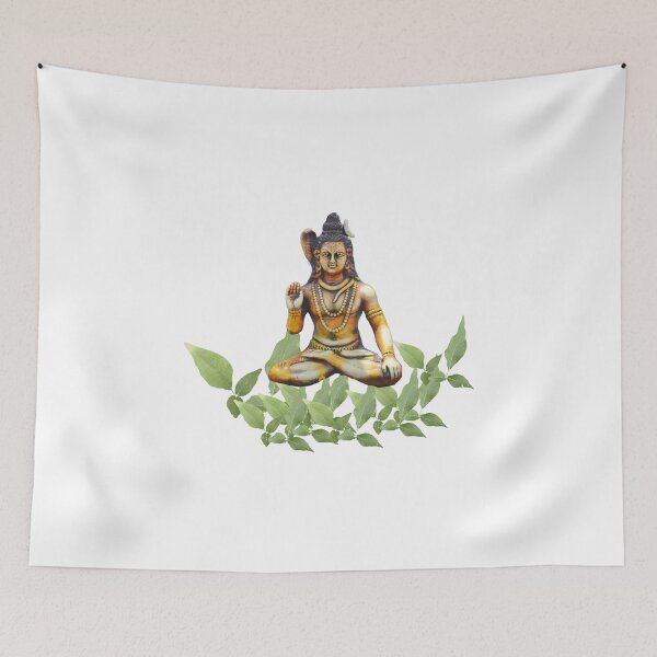 Item preview, Lord Shiva and Bael leaves/Maha Shivaratri designed and sold by VeenaNair23.