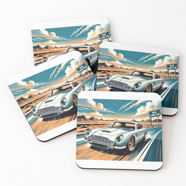 Item preview, Silver Aston Martin DB5 - No Limits designed and sold by Random Designs.