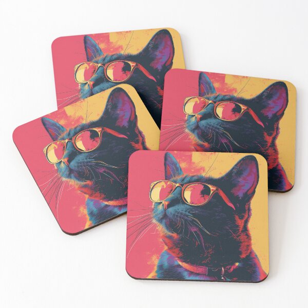 Item preview, Pop art cat designed and sold by ArtHouseNiklas.