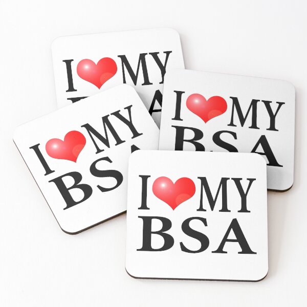 Item preview, I LOVE MY BSA designed and sold by OldClassicCar.