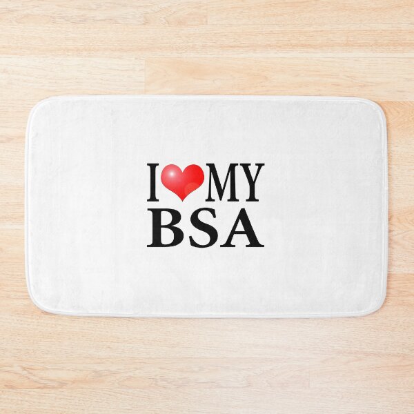 Item preview, I LOVE MY BSA designed and sold by OldClassicCar.