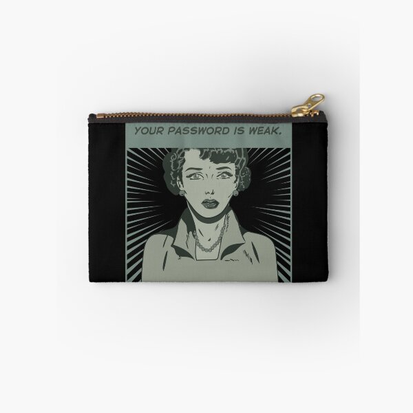 Item preview, Funny Vintage Comic Woman Computer Password Weak Tech Problem designed and sold by adlibmaria.