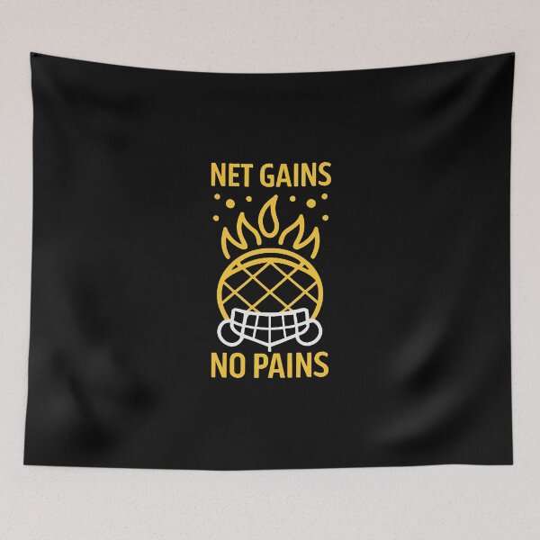 Item preview, Net Gains, No Pains! Badminton Saying designed and sold by DomTeesHaven.