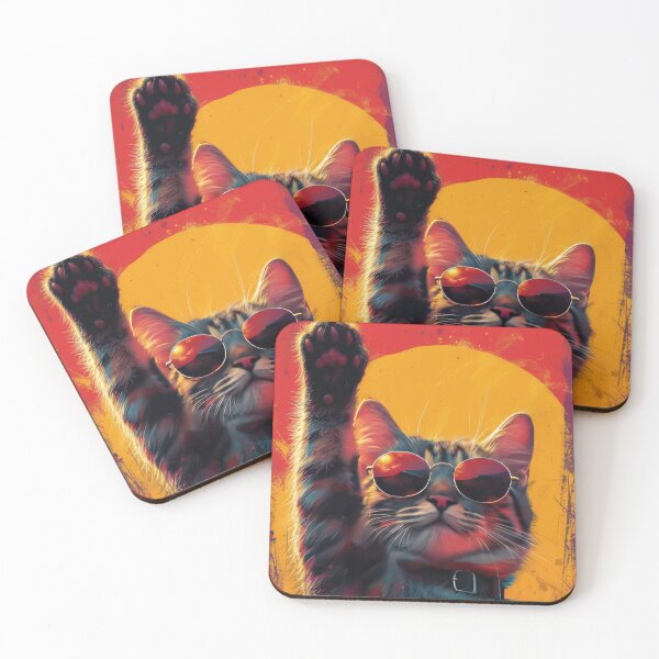 Item preview, Cat pop art designed and sold by ArtHouseNiklas.