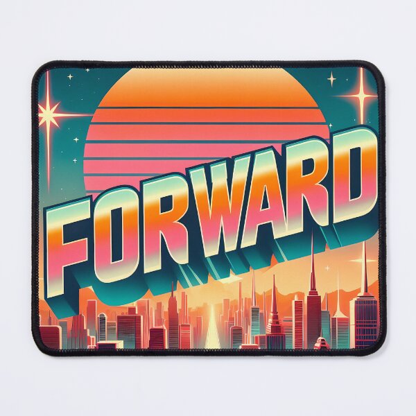Item preview, Forward, typography, retro designed and sold by maxmaj.