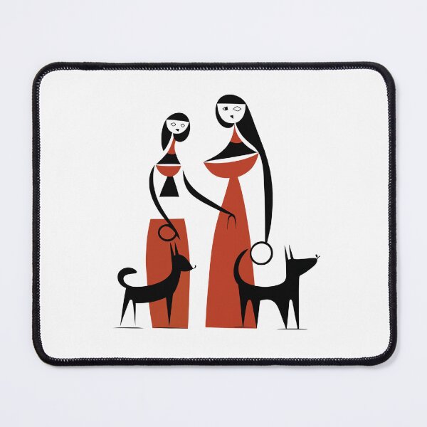 Item preview, Abstract Dog mom designed and sold by Sleek Sketch Studio.