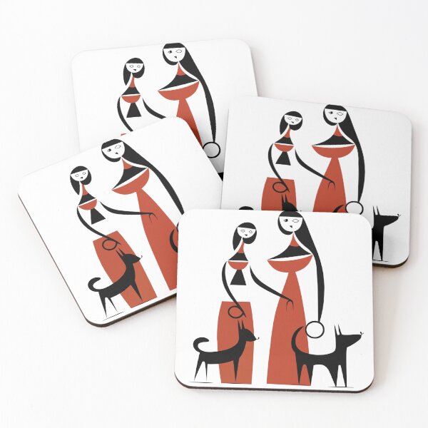 Item preview, Abstract Dog mom designed and sold by Sleek Sketch Studio.