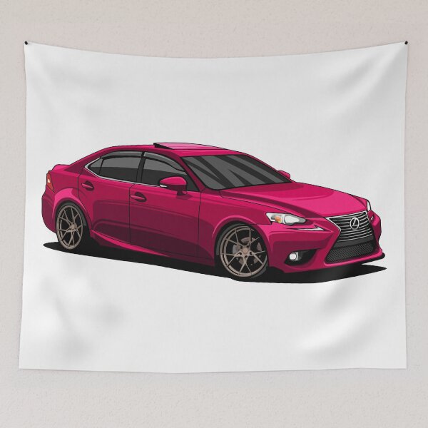 Item preview, red lexus car vector designed and sold by wisnubayuaji.