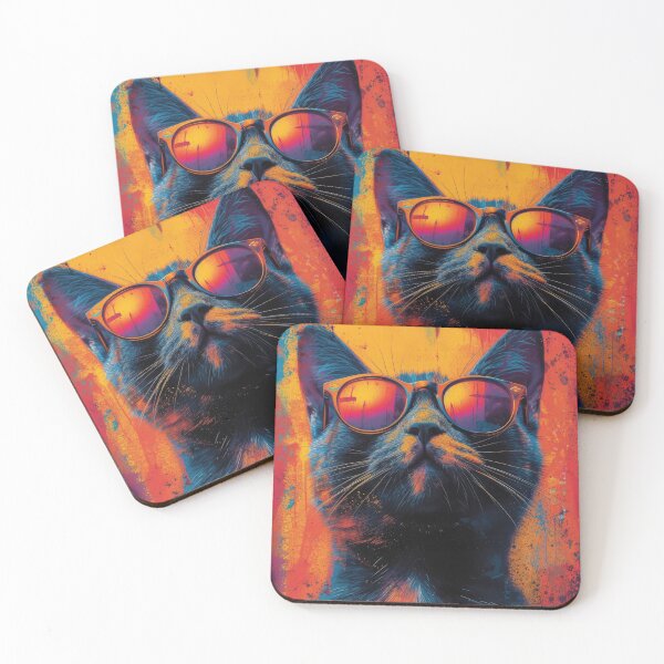 Item preview, Pop art cat designed and sold by ArtHouseNiklas.