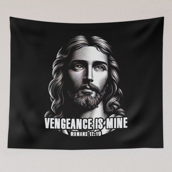 Item preview, Romans 12:19 VENGEANCE IS MINE designed and sold by plushism.