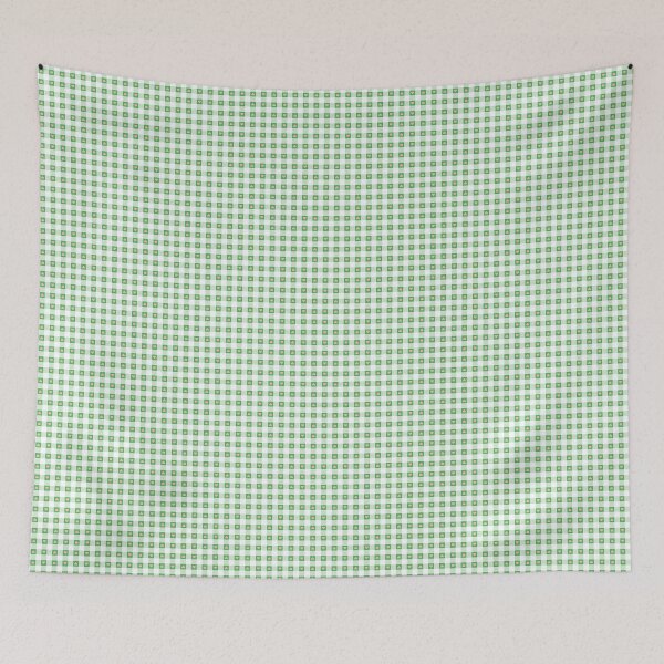 Item preview, Vichy check with hearts in green and pink designed and sold by colorofmagic.
