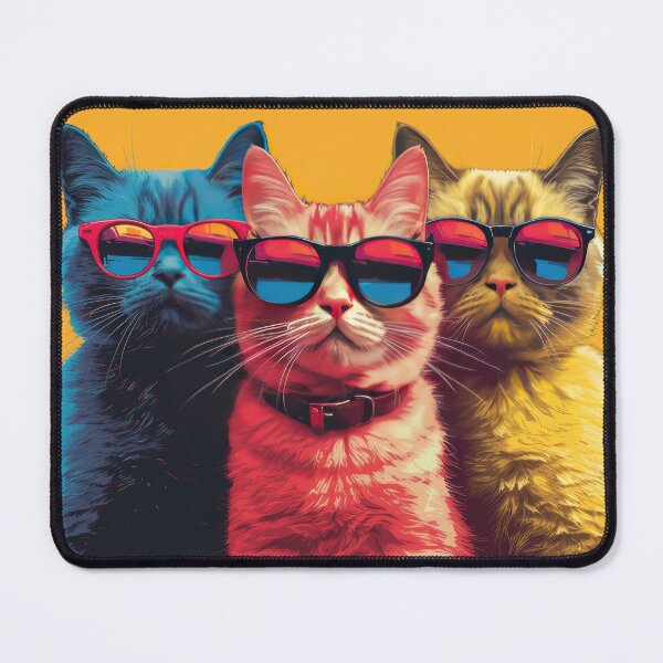 Item preview, Cats pop art designed and sold by ArtHouseNiklas.