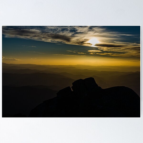 Item preview, Sunset from The Horn at the top of Mount Buffalo designed and sold by Steven Weeks.