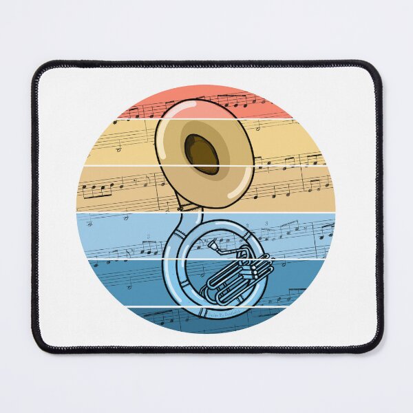 Item preview, Sousaphone Music Notation Sousaphonist Brass Musician designed and sold by doodlerob.