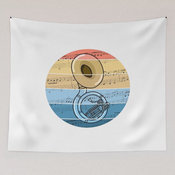 Item preview, Sousaphone Music Notation Sousaphonist Brass Musician designed and sold by doodlerob.