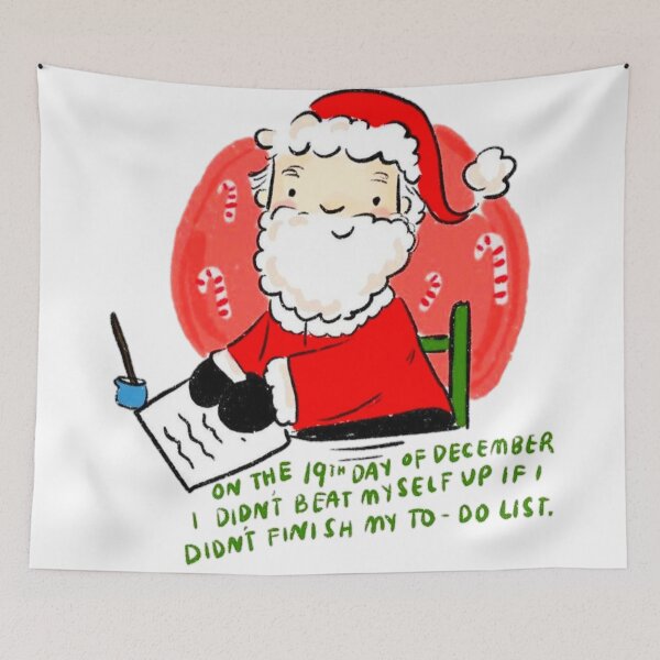 Item preview, Santa Claus advice designed and sold by Aiyinyangart.