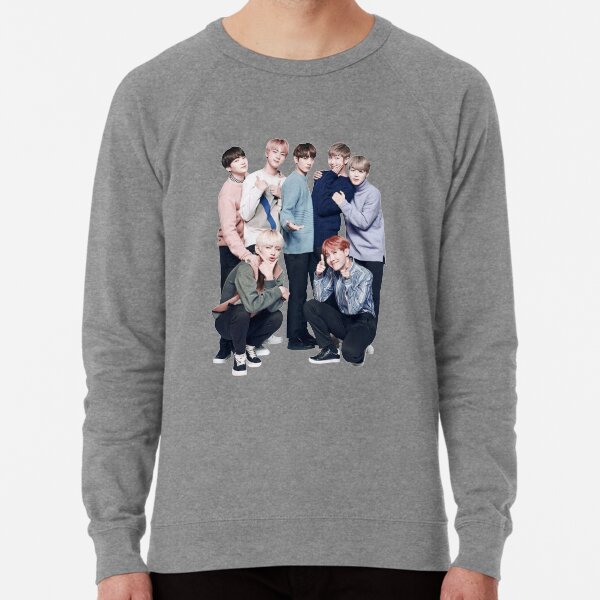 bts wearing sweatshirts