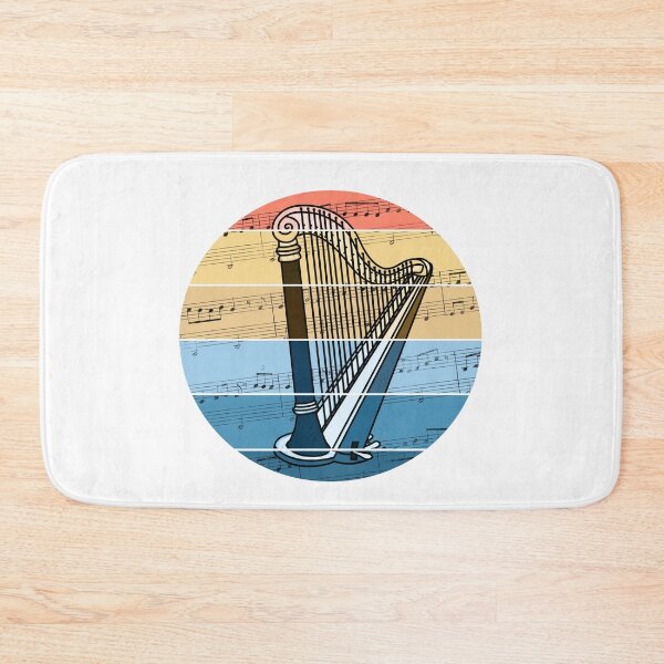 Item preview, Harp Music Notation Harpist String Musician designed and sold by doodlerob.