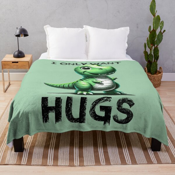 Item preview, Cuddly Dino Request - Adorable T-Rex Hug Illustration designed and sold by RuyaFab.