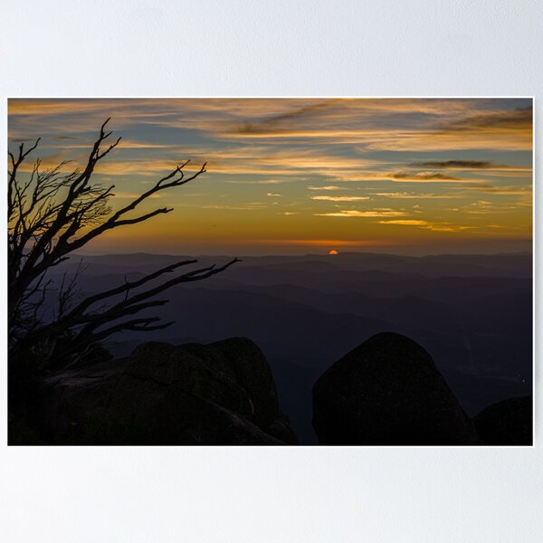 Item preview, Sunset from The Horn at the top of Mount Buffalo designed and sold by Steven Weeks.