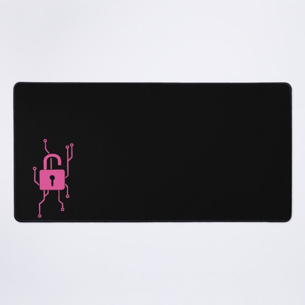 Item preview, Woman hacking padlock designed and sold by Dotty Cute.