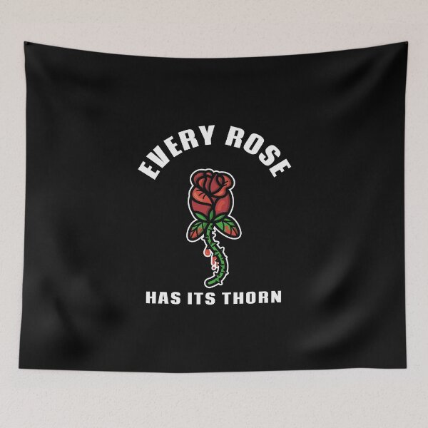 Item preview, Bleeding Rose Stem Every Rose has its Thorn Love Valentine Anti Valentines designed and sold by StudioTVDinners.
