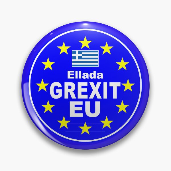 Item preview, Greece Ellada Hellas Grexit designed and sold by BigTime.